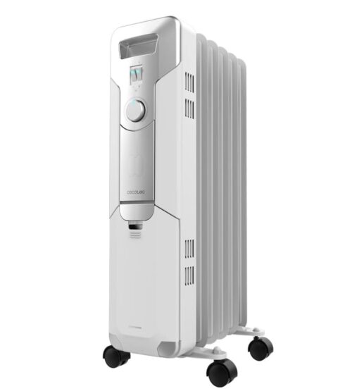 Radiador eléctrico aceite Cecotec ReadyWarm 5000 Space 5 módulos 1000W