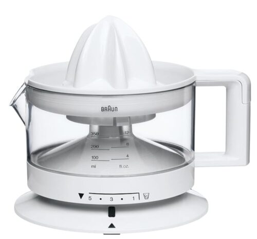 Exprimidor eléctrico Braun CJ3000 WH 20W 350ml pulpa ajustable