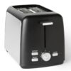 Tostadora Amazon Basics 2 rebanadas 800W 7 niveles ranuras extra anchas