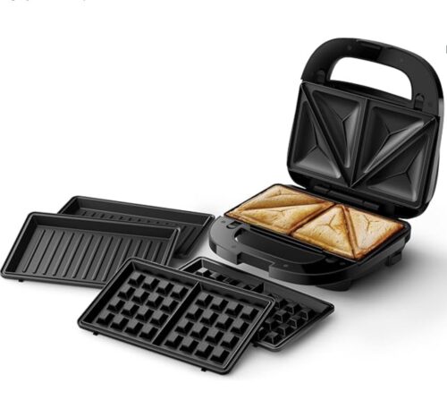 Sandwichera Philips Serie 5000 HD2350/80 750W 3 juegos placas