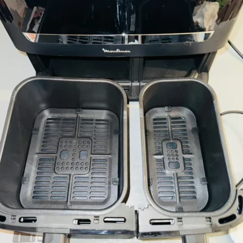 Freidora de aire Moulinex Dual Easy Fry EZ9018