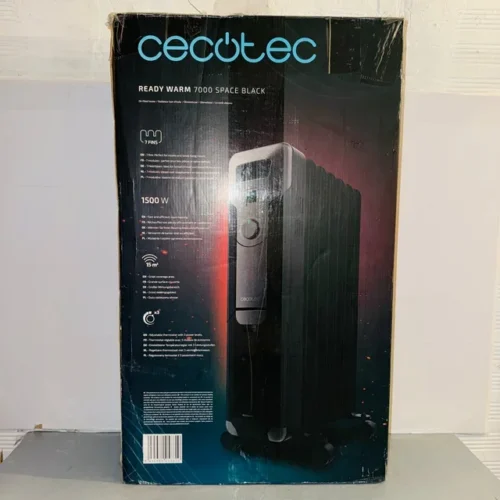 Radiador de aceite Cecotec ReadyWarm 5000 Space Black