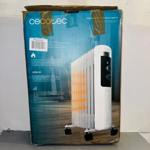 Radiador de aceite Cecotec ReadyWarm 950 Space White