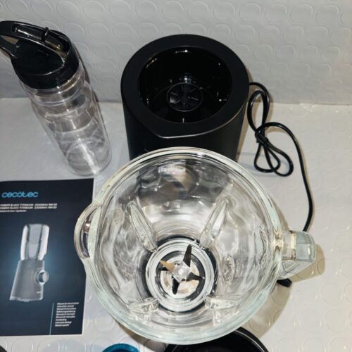 Batidora de vaso Cecotec Power Black Titanium 2000