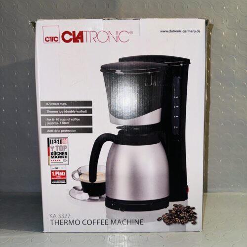 Cafetera goteo Clatronic KA 3327 jarra térmica 1L