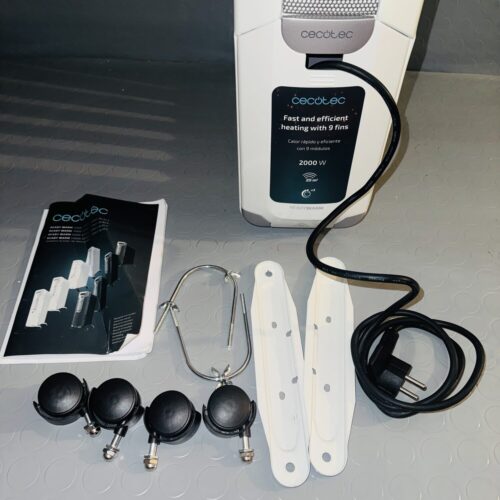 Radiador eléctrico aceite Cecotec ReadyWarm 5000 Space 5 módulos 1000W