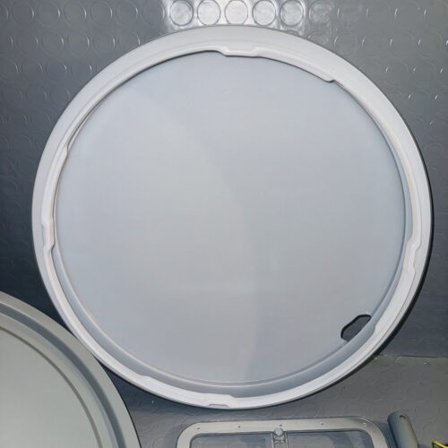 Ventilador techo EVVO aspas retráctiles luz LED 107cm motor DC