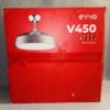Ventilador techo EVVO aspas retráctiles luz LED 107cm motor DC