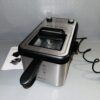 Freidora eléctrica Cecotec CleanFry 3000 Full INOX 3L 2400W