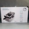 Freidora eléctrica Cecotec CleanFry 3000 Full INOX 3L 2400W