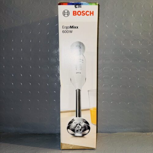 Batidora de mano Bosch ErgoMixx MSM66110 600W QuattroBlade blanca