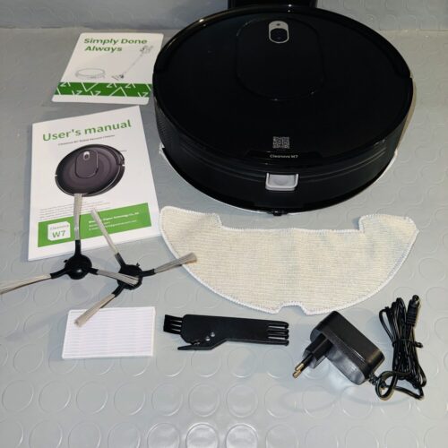 Robot aspirador fregasuelos Vexilar W7 2 en 1 4000Pa antienredos