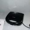Sandwichera My Wave 750W placas antiadherentes apertura 90° negra