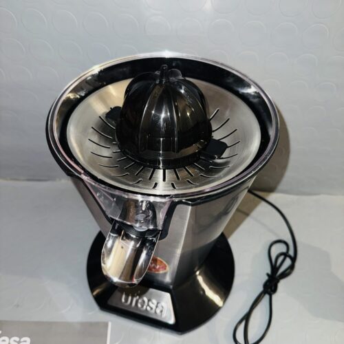 Exprimidor eléctrico brazo Ufesa EX4950 600W doble cono acero inox