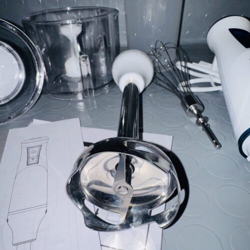Batidora de mano Taurus Robot 600 Plus Inox averiada accesorios OK