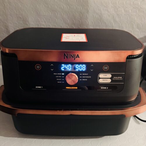 Freidora aire dual Ninja Foodi FlexDrawer AF500EUCP 10,4L 7 en 1