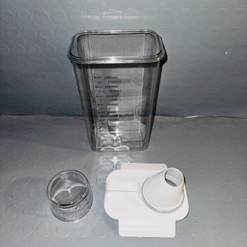 Dispensador detergente hermético 2300ml con vaso medidor