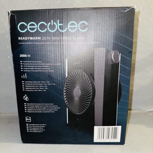 Calefactor eléctrico Cecotec ReadyWarm 2070 Max Force