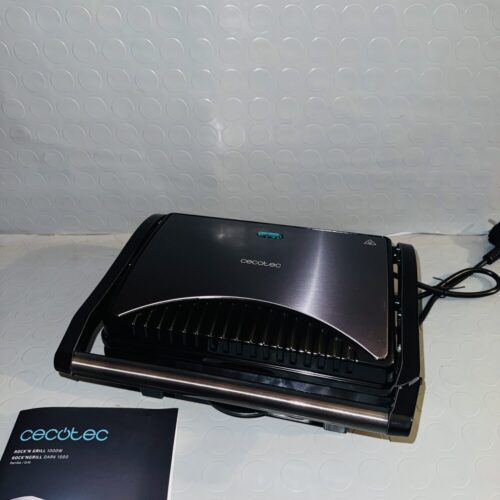 Parrilla eléctrica Cecotec Rock'nGrill Dark 1000