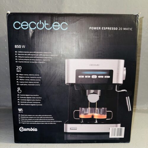 Cafetera express Cecotec Power Espresso 20 Matic