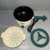Olla eléctrica vaporera multifunción 1,5L verde